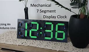 Image result for 7-Segment Display Clock