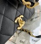 Image result for Inside Chanel Flap Bag