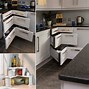 Image result for Kitchen Countertop Corner Shelves