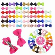 Image result for Snap Clip Hair Bows