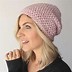 Image result for Free Crochet Pattern Adult Beanie Hat