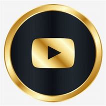 Image result for Gold YouTube Logo