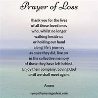 Image result for A Prayer for Loss Loved Ones Poem
