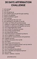Image result for 30-Day Affirmations Journal Challenge
