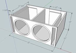 Image result for 12-Inch Subwoofer Box Design