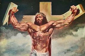 Image result for Muscle Jesus Meme