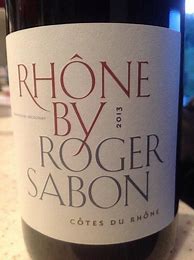 Image result for Roger Sabon Cotes Rhone