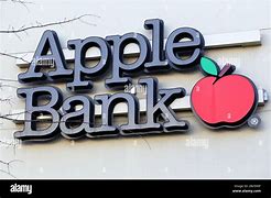 Image result for The Apple Bank Logo Black and White