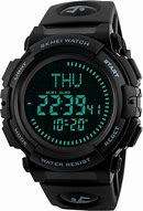 Image result for Digital Compass Watch