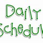 Image result for Work Schedule Word Clip Art