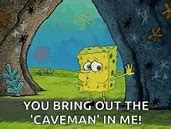 Image result for Savage Caveman Spongebob