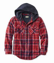 Image result for Boys Hooded Flannel Shirt