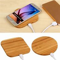 Image result for Bamboo Magnetic Wireless Charger