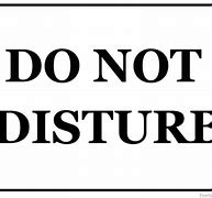 Image result for Do Not Disturb Coloring Pages