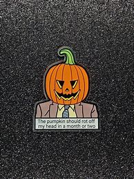 Image result for The Office Pumpkin Head