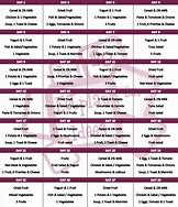 Image result for 28 Day Weight Loss Meal Plan