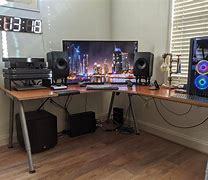 Image result for Computer Surround Sound Setup Table