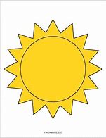 Image result for Printable Sun Rays