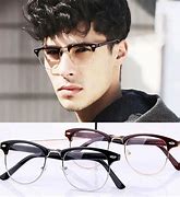 Image result for clear lens glasses for men
