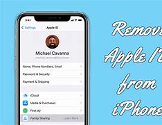Image result for Remove Apple ID From iPhone