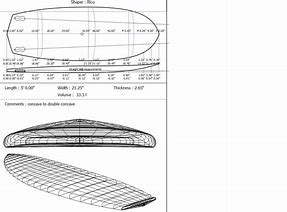 Image result for Mini Simmons Surfboard Template