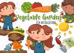 Image result for Cute Vegetable Garden Clip Art