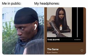 Image result for Earphone Meme