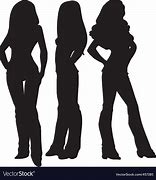 Image result for 3 Women Silhouette
