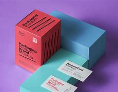 Image result for Minimalistic Box Business Card