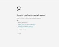 Image result for Your Internet Access Is Blocked