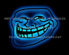 Image result for Trollface Blue