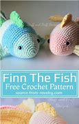 Image result for Crochet Fish Pattern Free