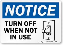 Image result for Please Turn Off the Computer After Use