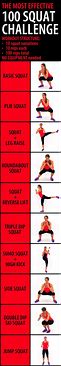 Image result for 100 Squat Challenge