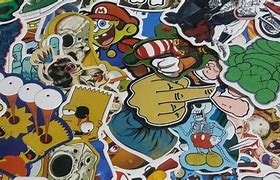 Image result for cool logos sticker laptops