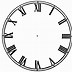 Image result for Blank Clock Face with No Hands