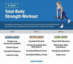 Image result for 3 Day Full Body Workout