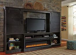 Image result for Entertainment Center with Fireplace Insert