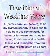 Image result for Traditional Catholic Wedding Vows