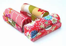 Image result for Fabric Lipstick Case