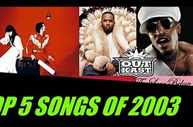 Image result for Most Popular Songs 2003