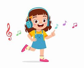 Image result for Girl Listening to Music Clip Art