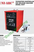 Image result for Uniarc Welding Machine
