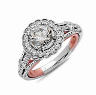 Image result for Two Tone Diamond Rings for Women