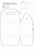 Image result for Square Gable Box Template