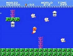 Image result for Super Mario Bros 1 Underwater