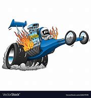 Image result for Monster in Dragster Cartoon
