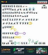 Image result for DBZ Android 13 Sprite Sheet