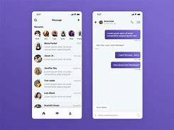 Image result for iOS Messages UI Design
