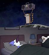 Image result for Rigby Holding Boombox